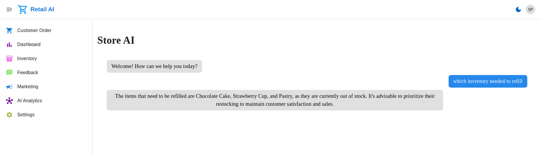 AI for Store Analytics